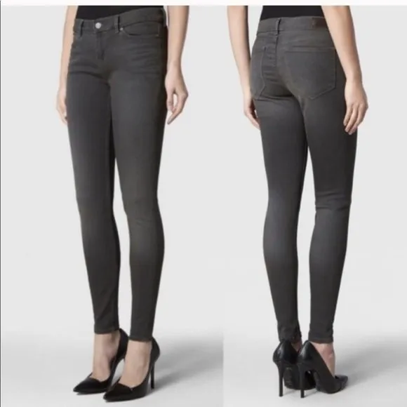 All Saints The Ashby Low Rise Skinny Fit Jeans