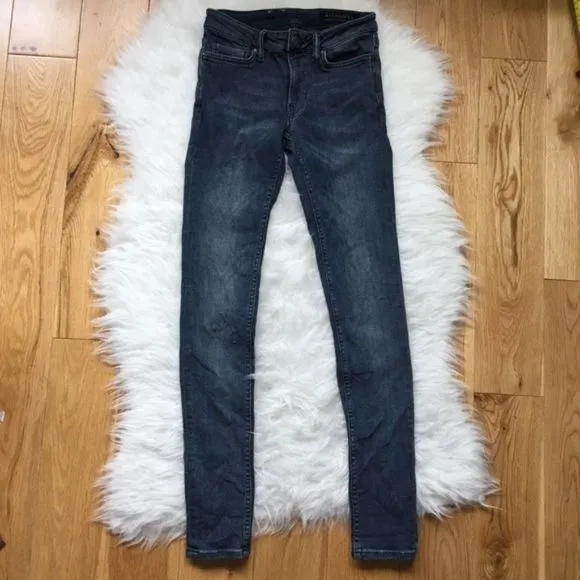 All saints skinny jeans W24 X 28