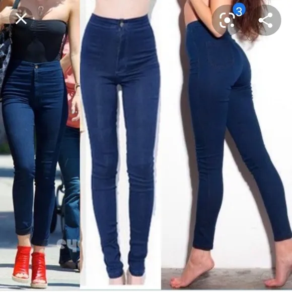 American Apparel nwot high waist jeans