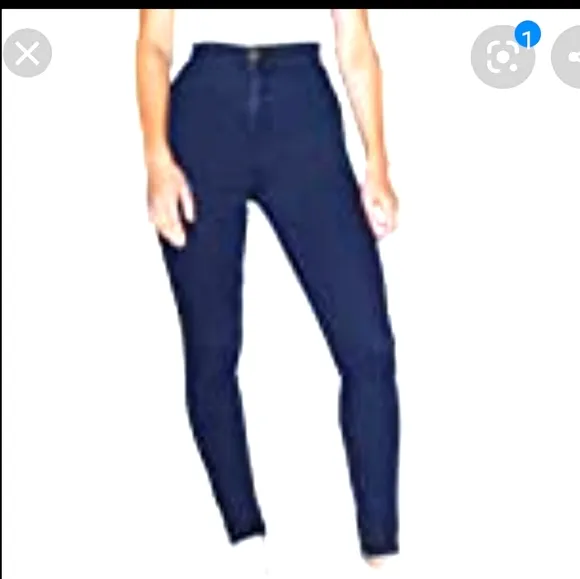 COPY - AMERICAN APPAREL hi waist dark jeans