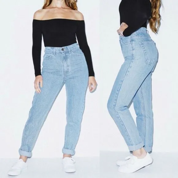 American Apparel High Waist Jeans