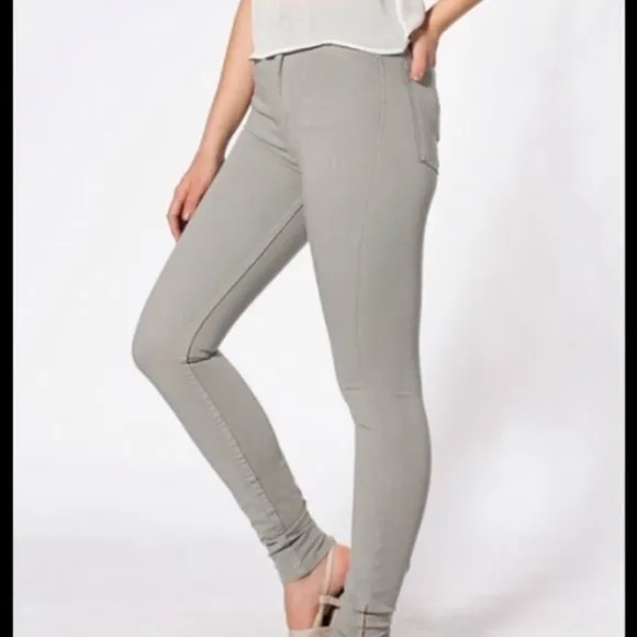 american apparel four way stretch high-waist jean‎