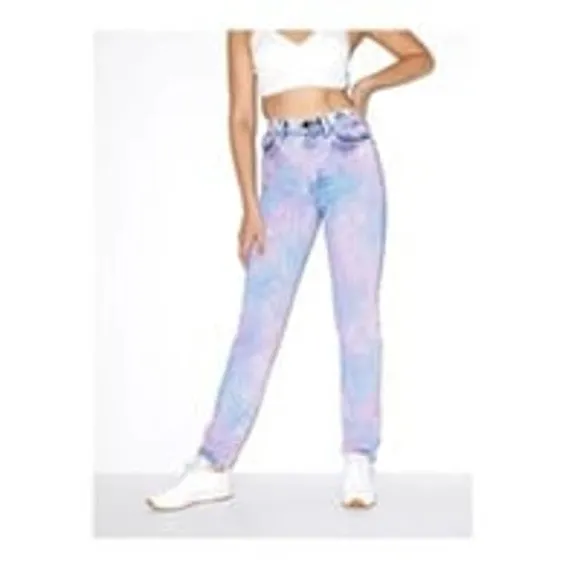 American Apparel Women's High Waist Mom Rainbow Jean Pants Sz. 33 NWT
          
      NWT