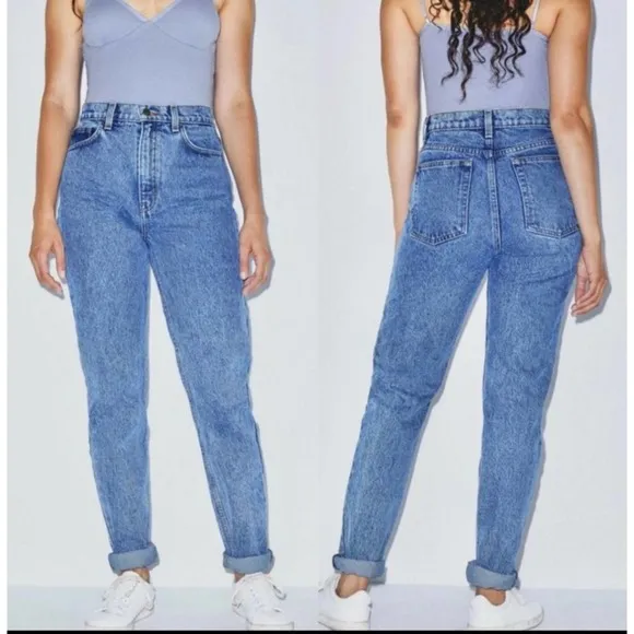 New American Apparel Women's High Waist Jean Sz: 34W/32 New
          
      NWT