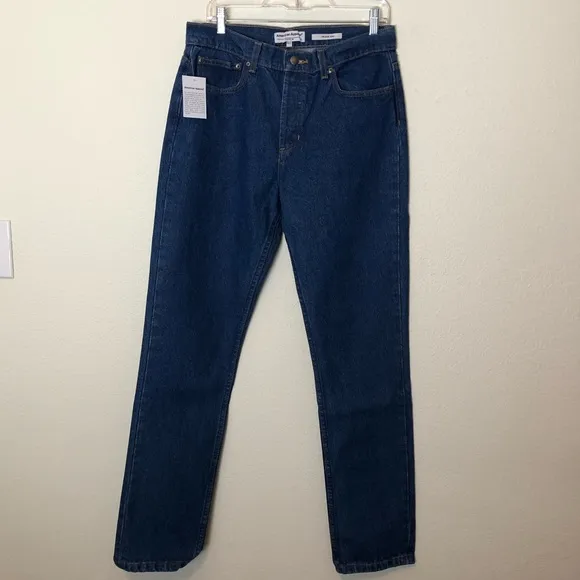 American Apparel Slim Jean Medium Wash 33 New NWT
          
      NWT