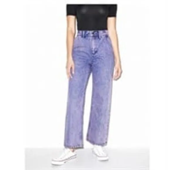 AMERICAN APPAREL THE CROP WIDE LEG PANTS Sz. 26 NWT
          
      NWT