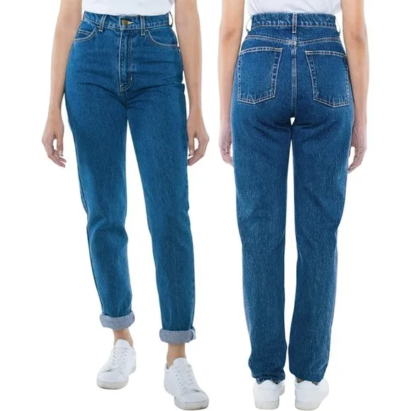 American Apparel Women's High-Waist Jean