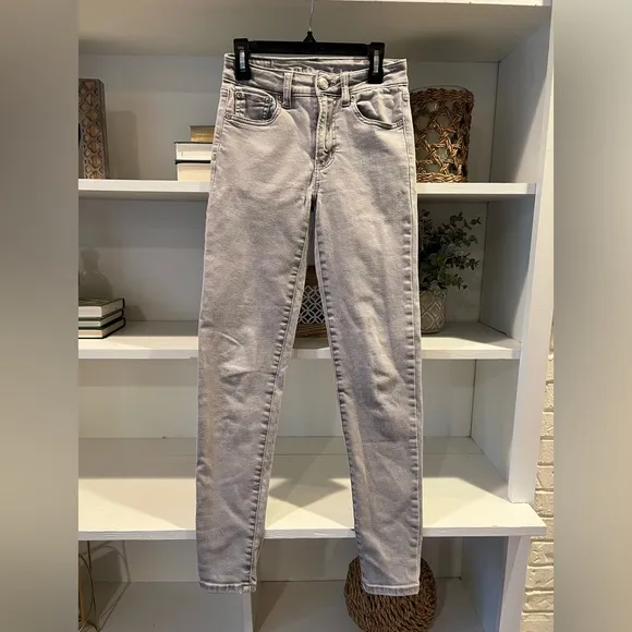 American Eagle Gray Denim Jeans