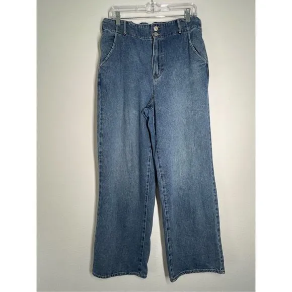 American Eagle WideLeg Crop Jeans size 14 X-Long
