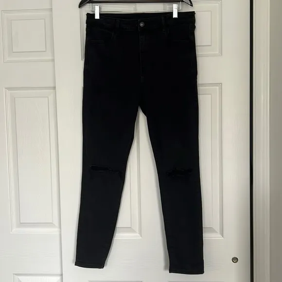 American Eagle High Rise Stretchy Jeans, Size 14