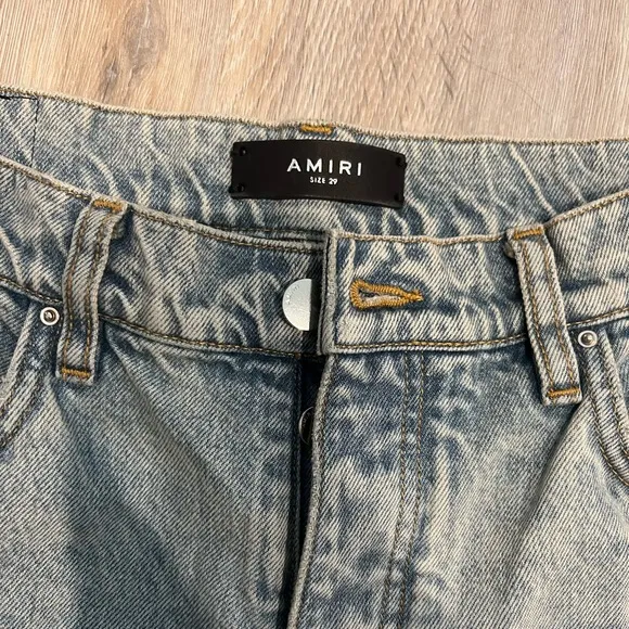 AMIRI Long Straight Flare Jean BRAND NEW
          
      NWT