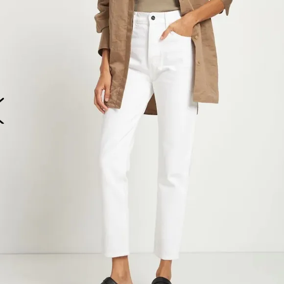ANINE BING Sonya straight cotton denim jeans NWT
          
      NWT