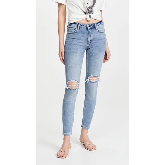 ANINE BING Gabe Jeans in Light Indigo