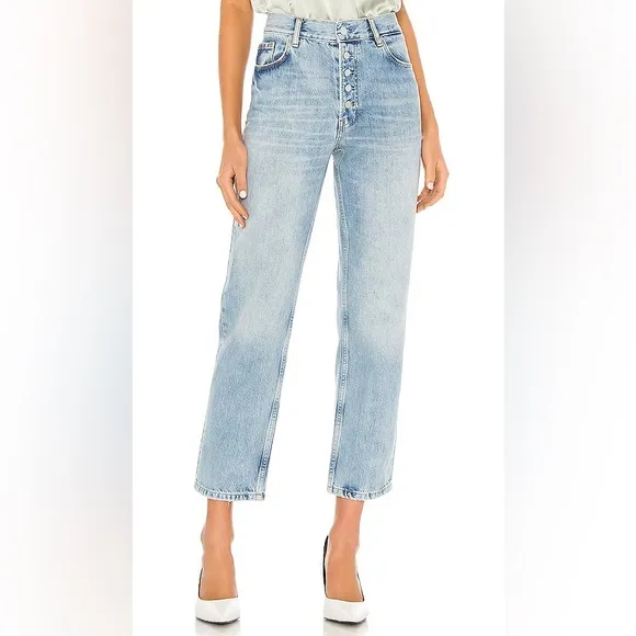 ANINE BING Etta Jean in Washed Light Blue 24