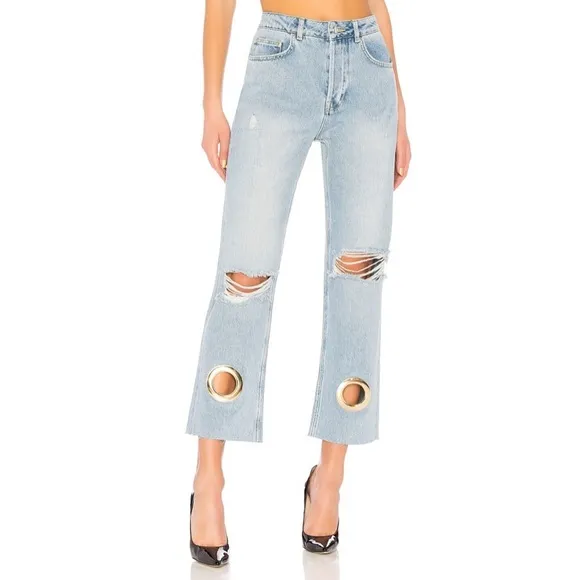 Anine Bing Giovanna Jeans Light Blue 27