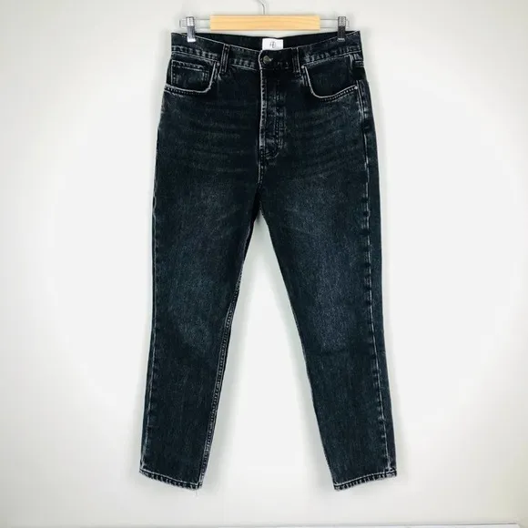Anine Bing Like New High Rise 100% Cotton 90s Tapered Leg Jean 30