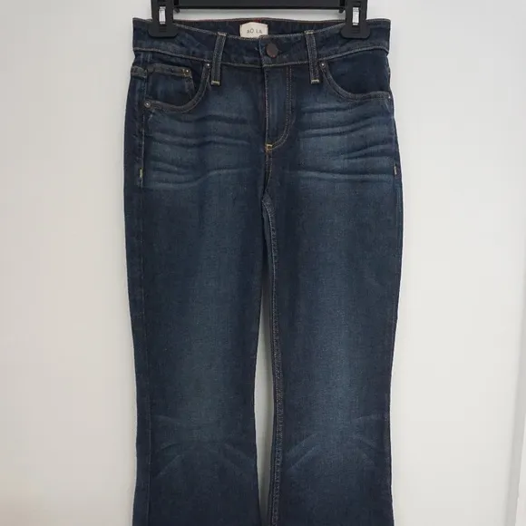 AO.LA You Look Beautiful Wide Leg Dark Wash Denim