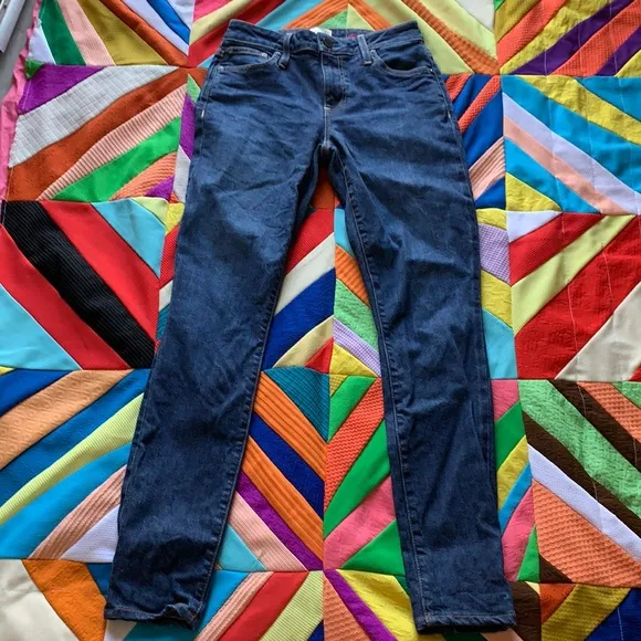 AO.LA women dark wash jeans