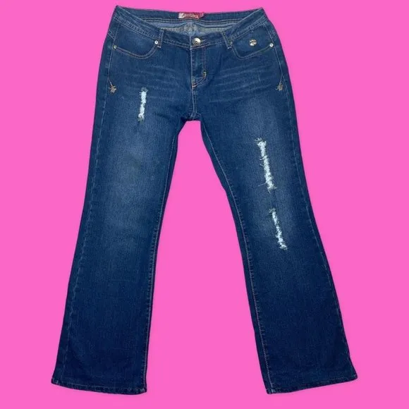 Apple Bottom Distressed Jeans