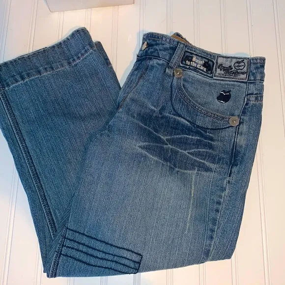 Apple bottom Capri jeans size 11/12