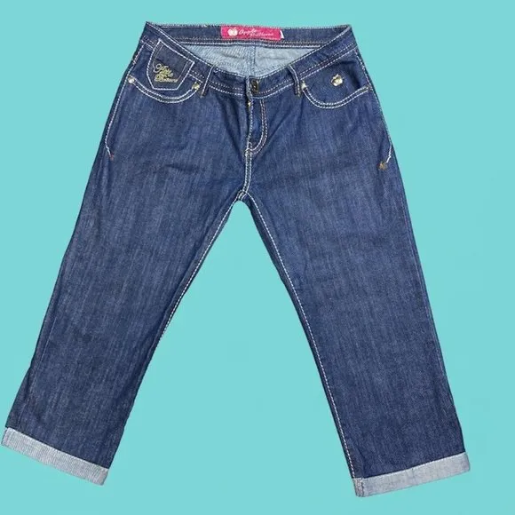 Vintage Y2k Apple Bottom Capris