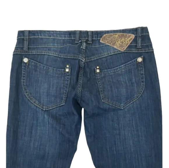 Apple Bottoms~Size 9/10~ Blue Denim Straight Leg.