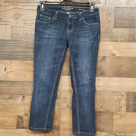 Arizona Jean Co. Short skinny blue jeans 7