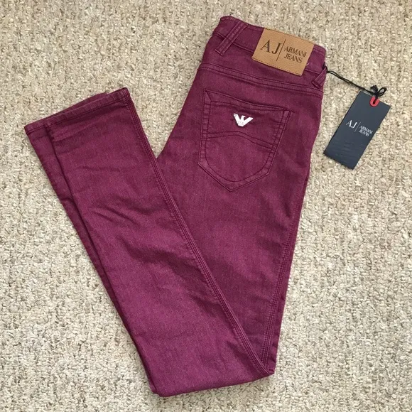 Armani Jeans AJ 5 Pockets Size 24 Never Worn
          
      NWT
