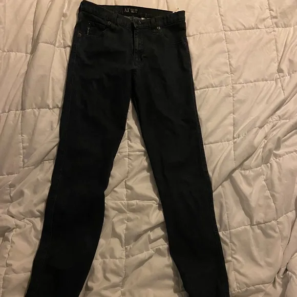 Giorgio Armani mid-low rise jeans straight legged