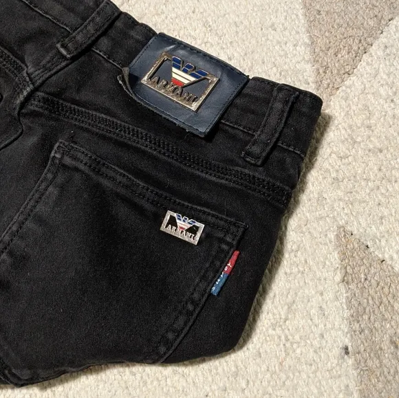 Vintage Black Armani Jeans ✨ 29