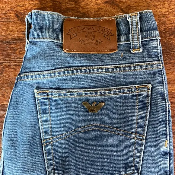 Vintage Armani Jeans. Size 30
