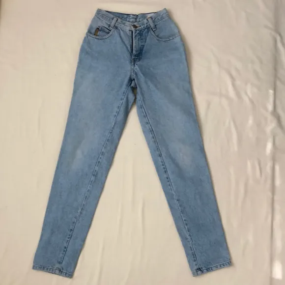 Vintage Georgia Armani Light Wash Jeans