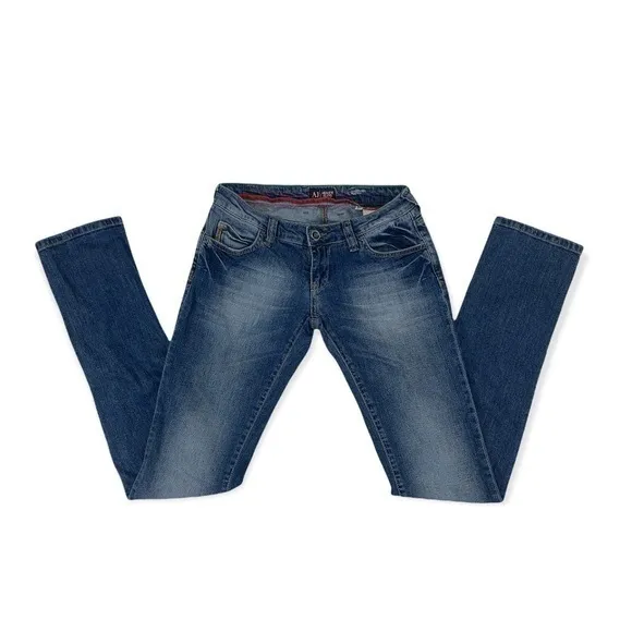Giorgio Armani Straight Leg Blue Jeans