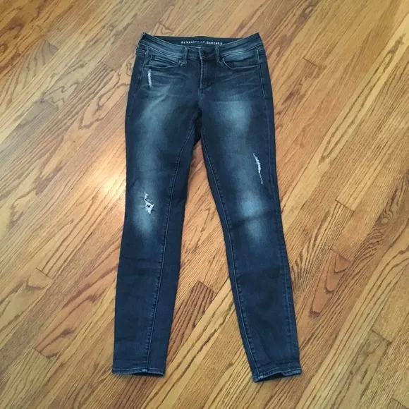 Articles of Society distressed skinny jeans