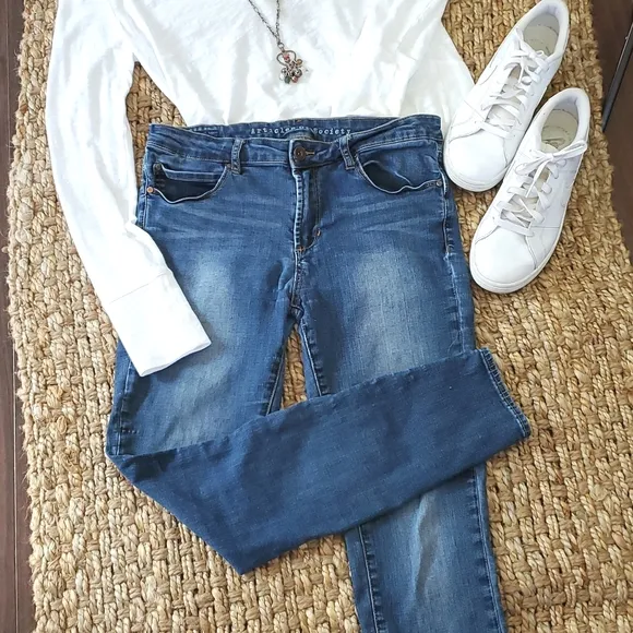 Articles of Society Skinny Jeans Blue Denim Size 30