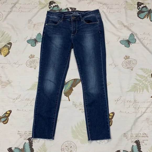 Articles of Society Carly ankle skinny denim jeans
