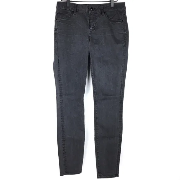 ARTICLES OF SOCIETY Jeans Skinny Mya Charcoal Grey Stretch Slim Denim Size 28