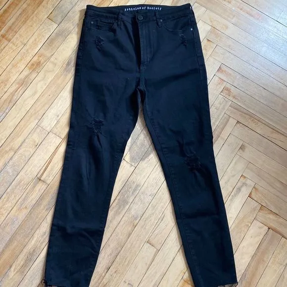 Articles of Society black skinny jeans, size 31.