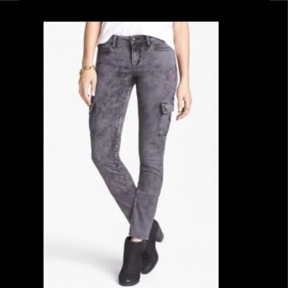 Articles Of Society Mya Acid Washed Cargo Jean 29