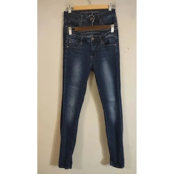 Articles of Society Denim Jeans Skinny Womens Jeans Blue Size 26 Lot of 2