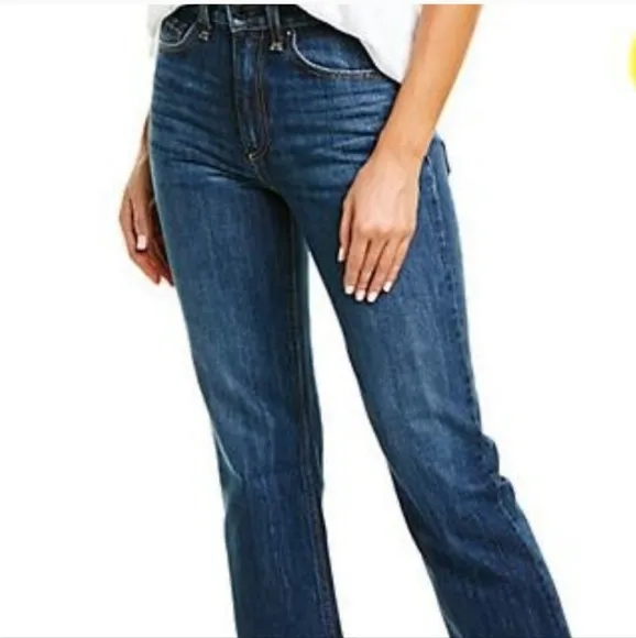 ASKK NY Brooklyn Crop Straight Leg Jean Size 25