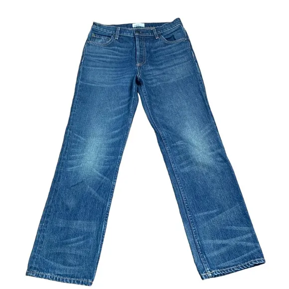 ASKK NY Medium Wash Straight Jeans Size 26 Women