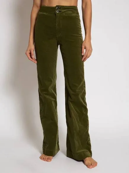 NEW ASKK NY brighton wide leg jean in fatigue cord
          
      NWT
