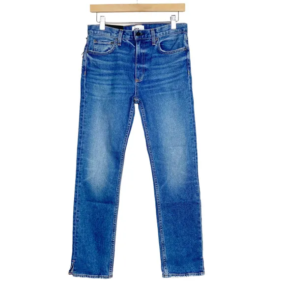 ASKK NY High Waisted Straight Leg Jeans Sz 26
          
      NWT
