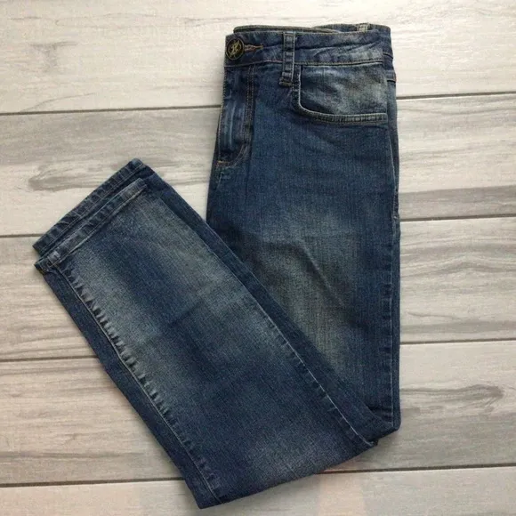 Dirty Wash Baby Phat Denim Jeans - Size 9