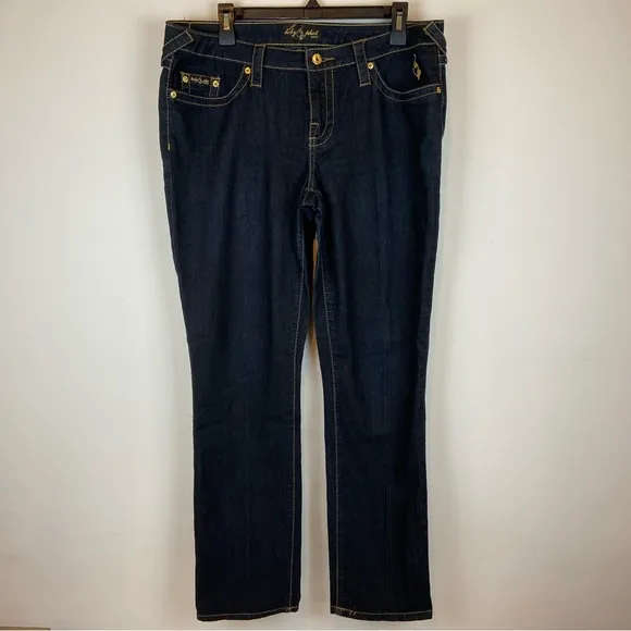 Authentic Baby Phat Dark Wash Denim Bootcut Jeans