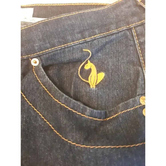 Baby Phat Stretch Jeans...ESTILO CORTE Juniors...Size 9...Baby phat bling...Sale