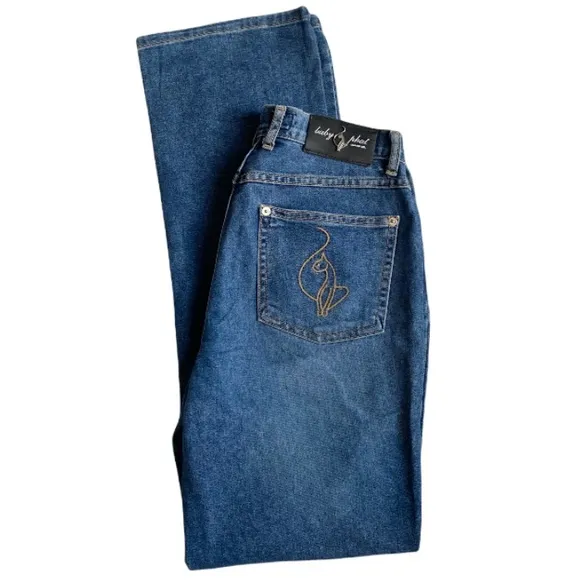 Vintage 90s Baby Phat Bootcut Denim Jeans - size juniors 7 or women's 6