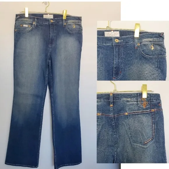 NWT Baby Phat | Vintage y2k 90s Baby Phat Bootcut Denim Jeans
          
      NWT