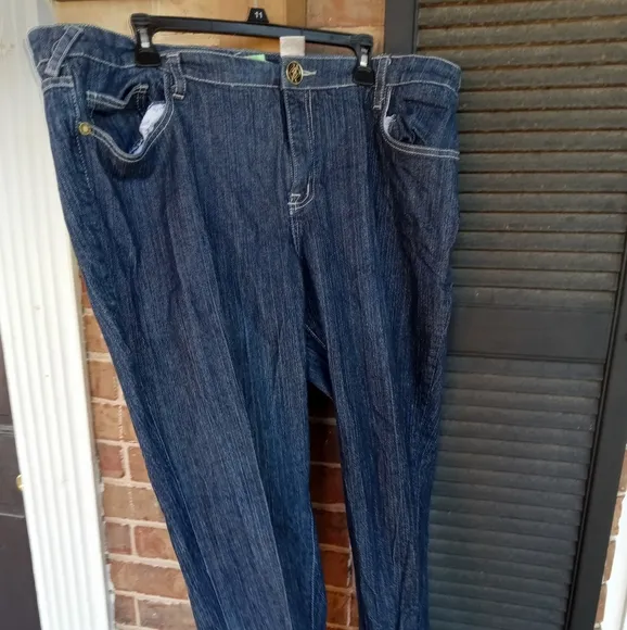 Baby phat jeans size 22 black Spandex